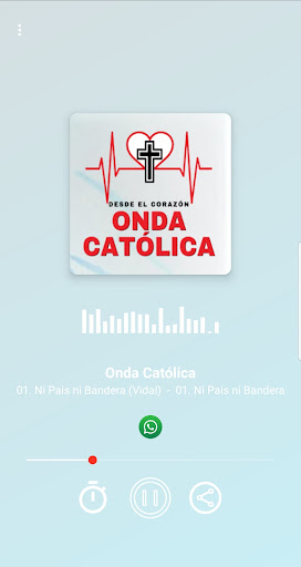 Android application Onda Católica screenshort