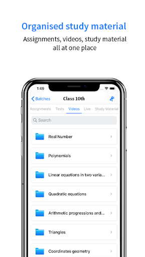 CSIM Classes Screen 2
