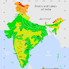 India River Map - नदियाँ नक्शा icon