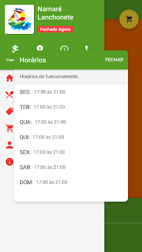Namaré Delivery Screen 3