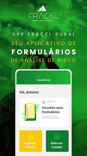 Android application Fracel Rural screenshort