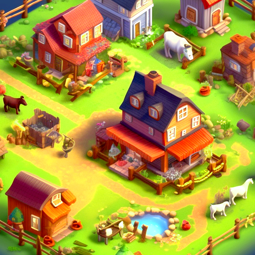 Country Valley Farming Game 3.7 Icon