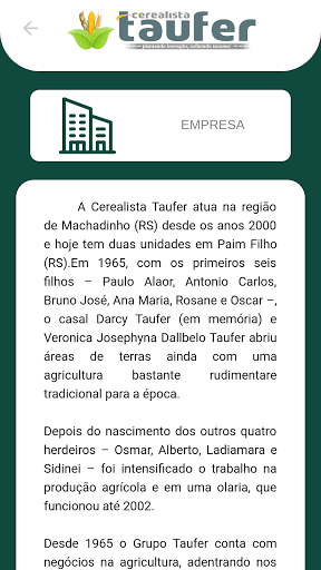 Cerealista Taufer Screen 2