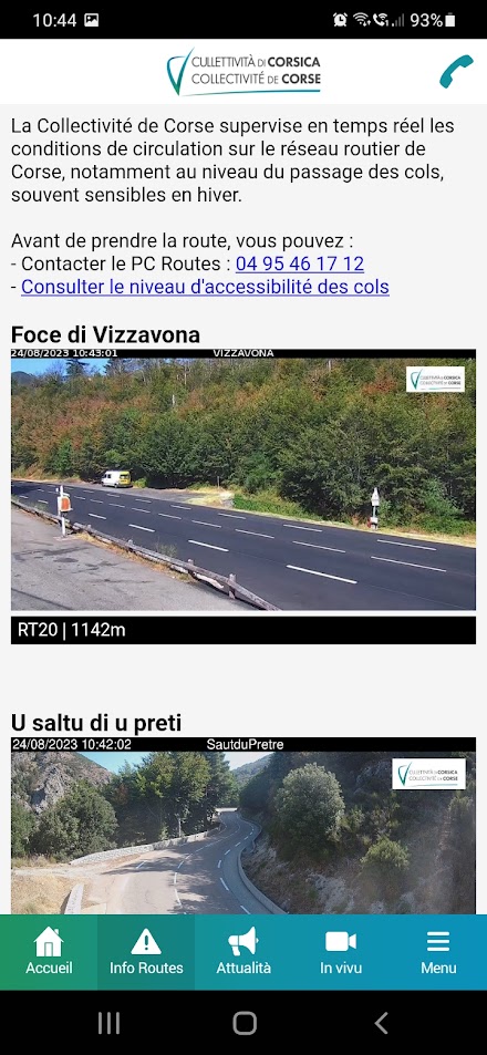 Collectivité de Corse Screen 2