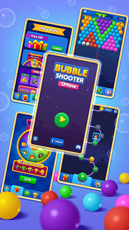 Game screenshot Bubble Shooter - No Wifi Games mod apk