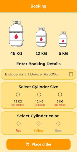 Smart LPG Provider Screen 3