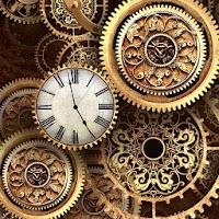 FREE Gold Clock Live Wallpaper