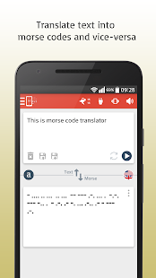 Morse Code Translator Captura de tela