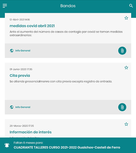 Gualchos Informa Screen 3