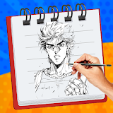 How to Draw Jojo Anime icon