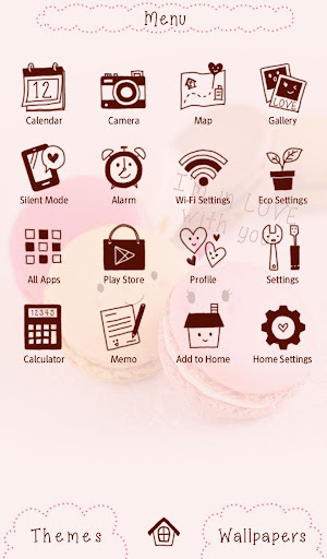 Wallpaper-Macaron Crescent- Screen 2