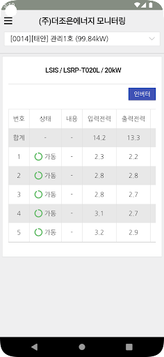 더조은 모니터링 Screen 2