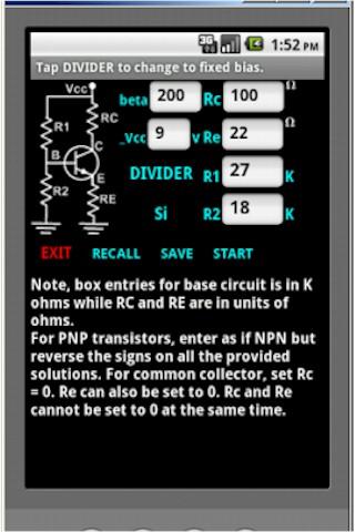 Trasistor Biasing Tutorial Screenshot 1 - AppWisp.com