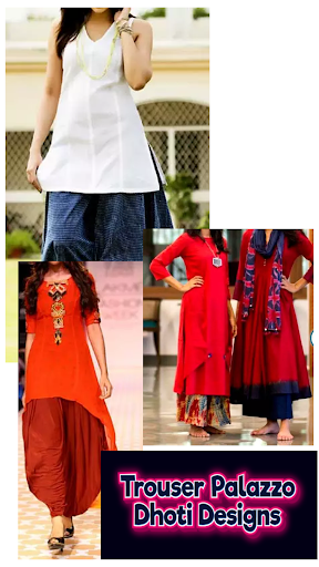 Android application Trouser Palazzo Dhoti Designs screenshort