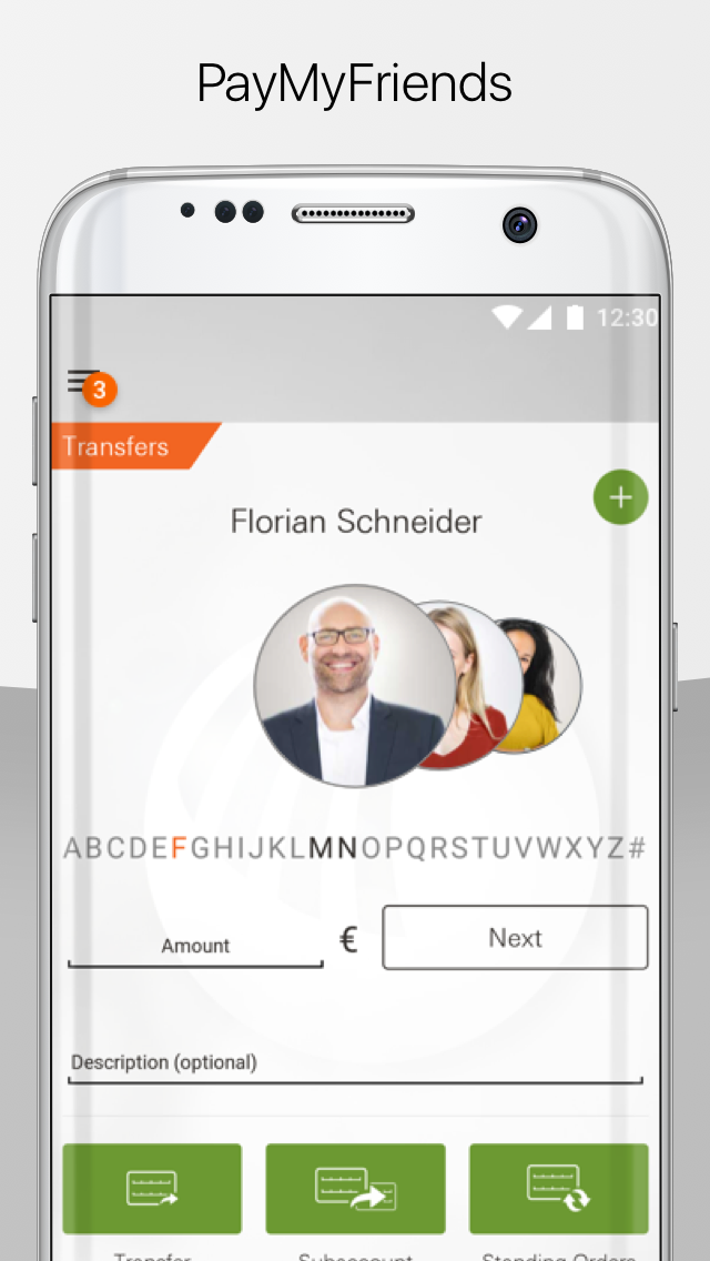 Android application norisbank App screenshort