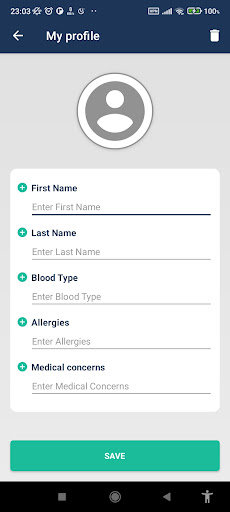 Emergency Button Screen 3