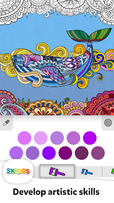Coloring Book for Kids: SKIDOS - Screenshot 1
