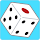Three match dice