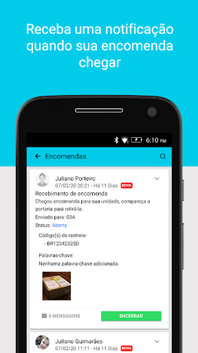 Android application REP ACESSO screenshort