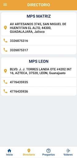MPS Móvil Screen 2