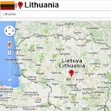 Vilnius map icon