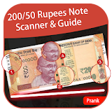 200 / 50 New Indian Note Scanner & Guide Prank icon