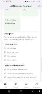 Ai Vegetable Scanner
