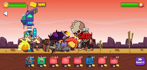 Heroes vs Monsters: Tower War - Strategy - games
