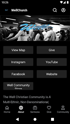 The Well Christian Community Screen 2