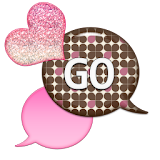 GO SMS - Sparkling Hearts 3 icon