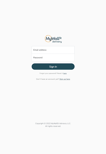 MyWallSt Advisory Screen 3