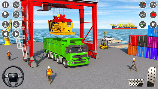 Cargo Truck 3D Euro Truck Game  screenshots 13