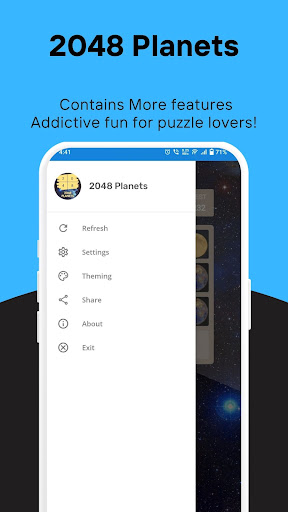 2048 Planets Screen 2