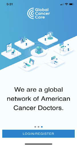 Android application GlobalCancerCare screenshort