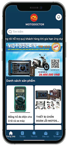 Android application MOTODOCTOR screenshort
