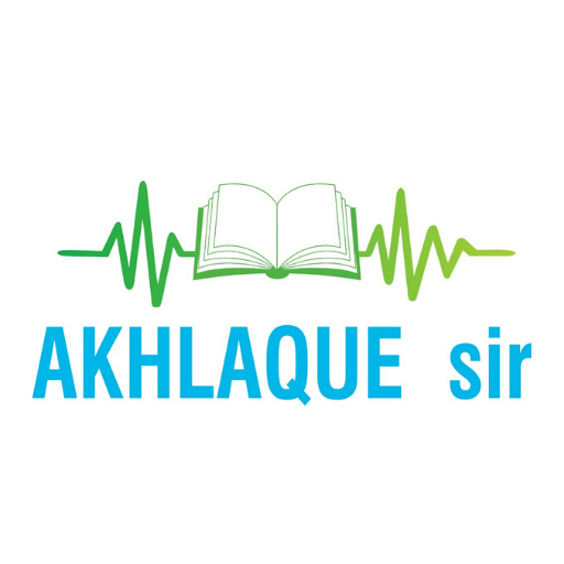 AKHLAQUE sir logo