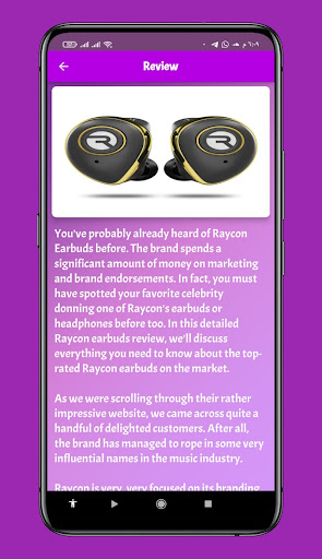 Raycon Earbuds Guide Screen 2