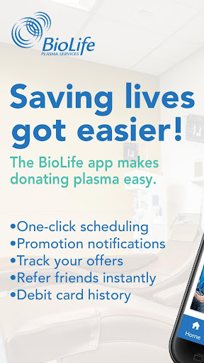 BioLife Plasma Services screenshot for Android