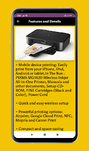 canon mg3620 printer guide