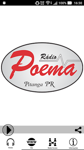 Android application Rádio Poema AM screenshort