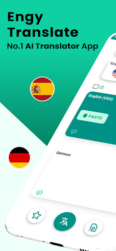 Android application Engy Translate - AI Translator screenshort