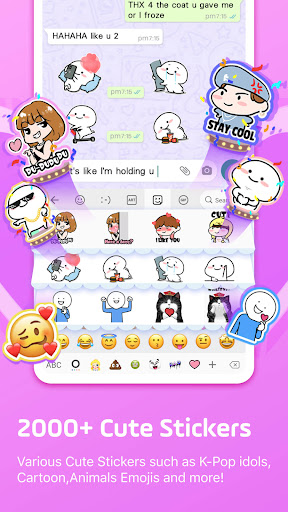 Screenshot of Facemoji AI Emoji Keyboard