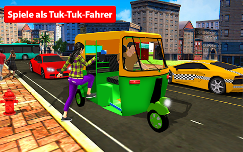 Rikscha-Fahrsimulator Tuktuk
