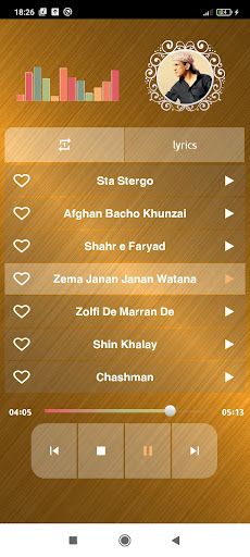 آهنگ های لطیف ننګرهاری Screen 3