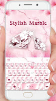 screenshot of Pink Lovely Diamond Marble Key
