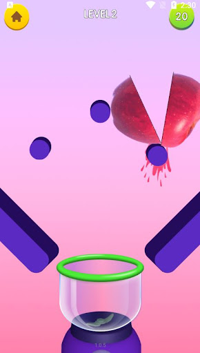 Android application Cut The Fruits screenshort