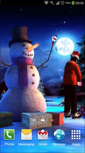Christmas 3D Live Wallpaper Screenshot
