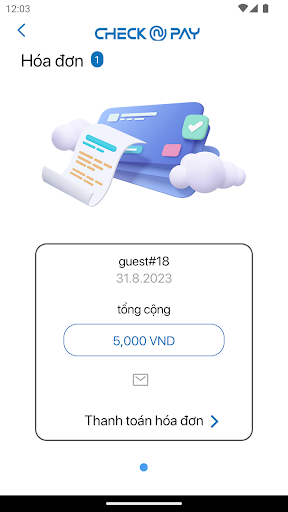 Check & Pay Screen 3