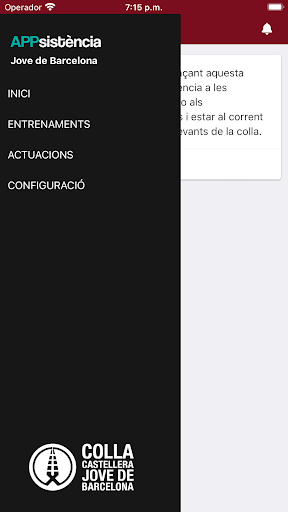Android application Jove de Barcelona screenshort