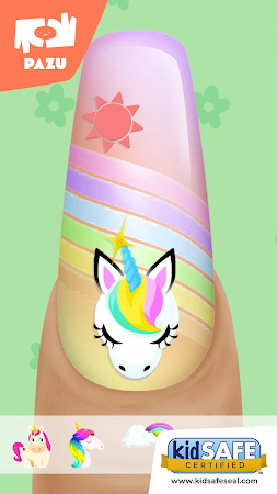 Game screenshot Girls Nail Salon - Kids Games mod apk